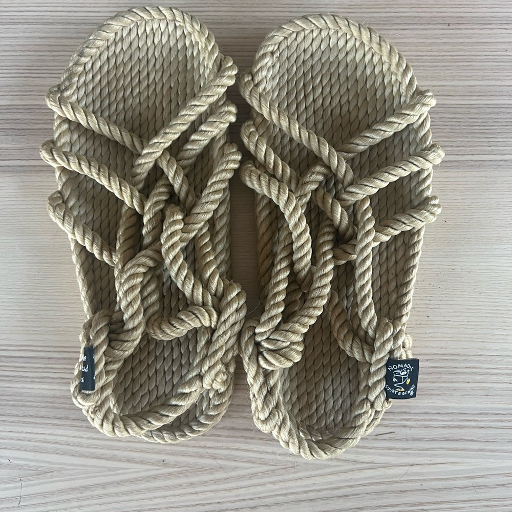 Nomadic State of Mind Rope Sandals